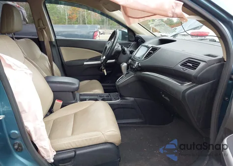 2015 Honda Cr-V Ex-L z USA, uszkodzony, nr VIN 5J6RM4H71FL133856